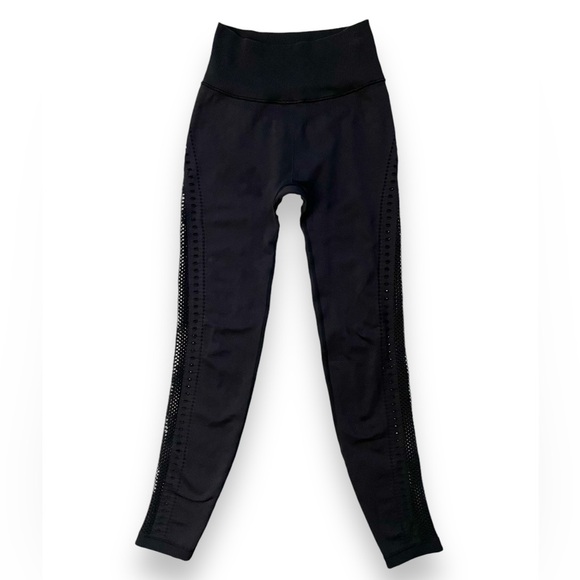 Alo Yoga Seamless High-Waist 7/8 Open Air Leggings - Picture 4 of 7